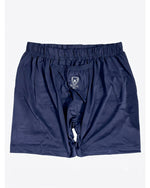 Versus Underwear Boxer with Guard Pocket in navy, made from Lycra fabric.