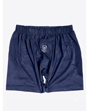 Versus Underwear Boxer with Guard Pocket in navy, made from Lycra fabric.