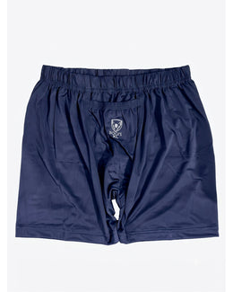 Versus Underwear Boxer with Guard Pocket in navy, made from Lycra fabric.