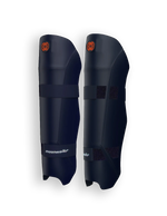 Moonwalkr wicket keeping shin guards designed for cricket, providing protection and comfort for wicket keepers.