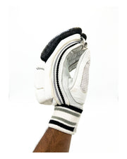 Dul Dul premium batting glove, side view showing thumb protection and wrist band