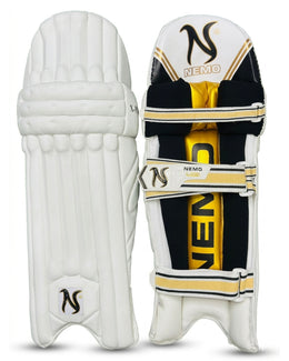 Nemo X-Pro Batting Pads constructed from high-quality materials for optimal protection and comfort.