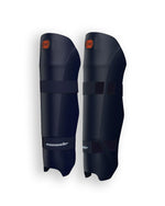Moonwalkr wicket keeping shin guards designed for cricket, providing protection and comfort for wicket keepers.