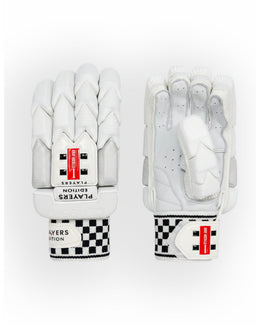 Gray Nicolls Player Edition batting gloves with padded palms and adjustable wrist straps.