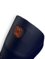 Moonwalkr keeping shin guards for wicket keeping, padded protective gear for cricket wicket keepers, black and adjustable fit