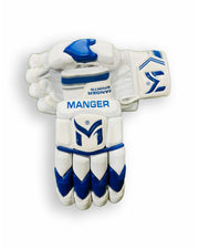 Manger Reserve Edition batting gloves with padded palms and adjustable wrist straps.