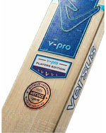 Close-up of the Versus V-Pro Players Edition Hardball Bat showing the handle and branding details.