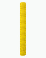 Yellow DSC cricket bat grip, full length view