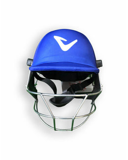 Versus V-Pro helmet in blue with adjustable strap and ventilation for safety and comfort.