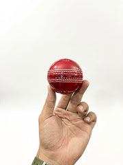 Versus Cricket Leather Ball | Red 4 Pc machine stitched - Top Quality