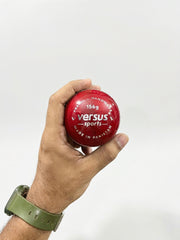 Versus Cricket Leather Ball | Red 4 Pc machine stitched - Top Quality