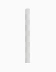 White DSC Chevron Colored Bat Grip, a high-quality cricket bat grip with blue and yellow Chevron design for enhanced grip.