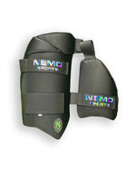 Nemo Thigh Guard showing padded protective gear for the thigh, designed for safety and comfort.