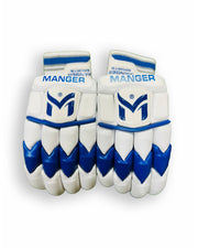 Manger Reserve Edition batting gloves with padded palms and adjustable wrist straps.