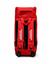 Rear view of the Manger X-Pro Edition Premium Kit Bag showing sturdy handles and spacious design.