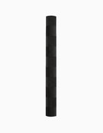 Black DSC Chevron Colored Bat Grip showcasing textured rubber surface for secure hold on cricket or baseball bats.