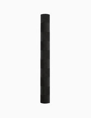 Black DSC Chevron Colored Bat Grip showcasing textured rubber surface for secure hold on cricket or baseball bats.