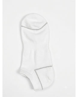 Versus Cushioned Training Ankle Socks, white, designed for cricket and training shoes.