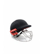 Gray Nicolls Helmet in black with high-level face protection.