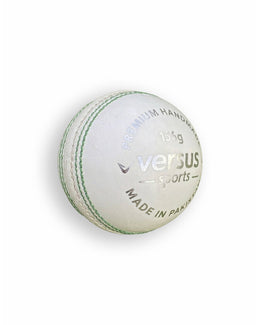 White Versus Club Match Ball with detailed stitching and logo, designed for match play.