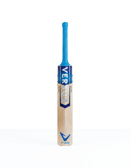 Versus V-Pro Select Edition hardball bat with wooden barrel and ergonomic handle, shown from the front.