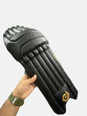 DuL DuL Batting Pads Black - Premium Quality Indian Rexine