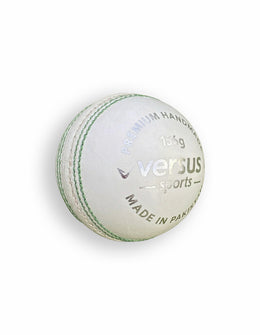 White Versus Club Match Ball, a professional soccer ball with detailed stitching and logo, designed for match play.